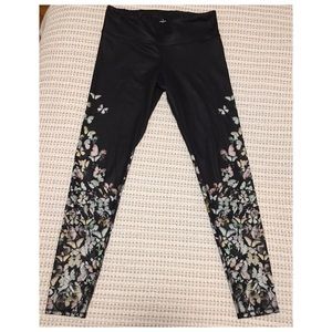 Alo Yoga Tights with Butterfly Detail